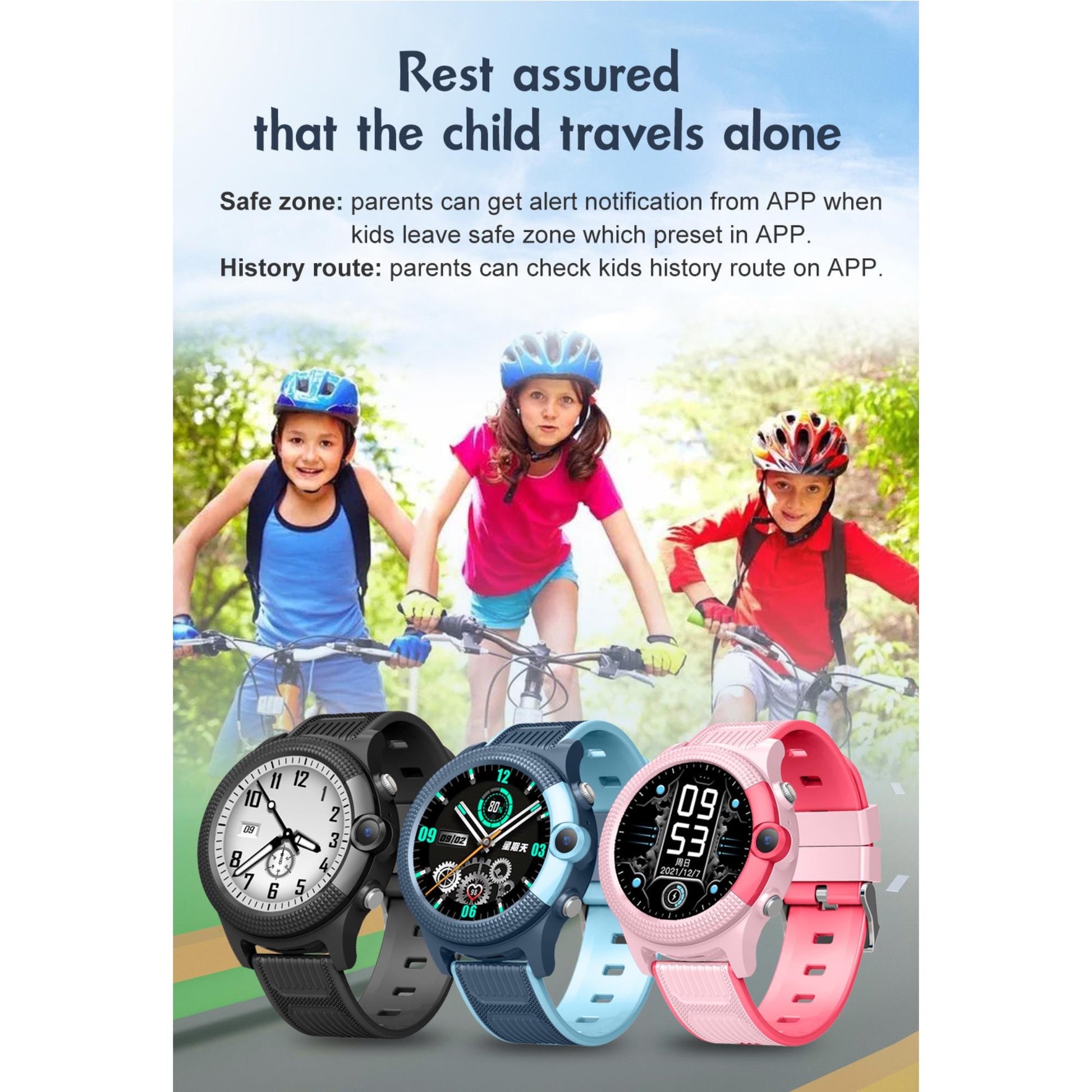 Valdus D36 Kid's Smartwatch with 4G FDD Connectivity, Multiple Positioning GPS, SOS Function, Voice Message, Video Call Supported. | Blue Chilli Electronics.
