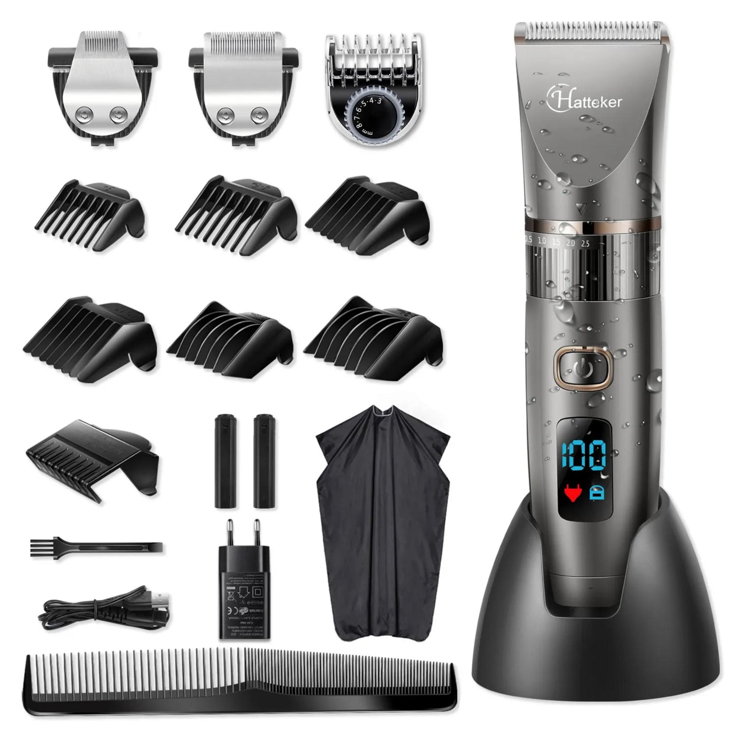 Sleek and Functional: Hattaker HK-965803 Multifunction Electric Shaver for Men. | Blue Chilli Electronics.