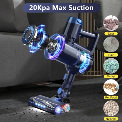 Pretty Care P3 Stick Vacuum Cleaner with 20 kPa Max Suction. | Blue Chilli Electronics.