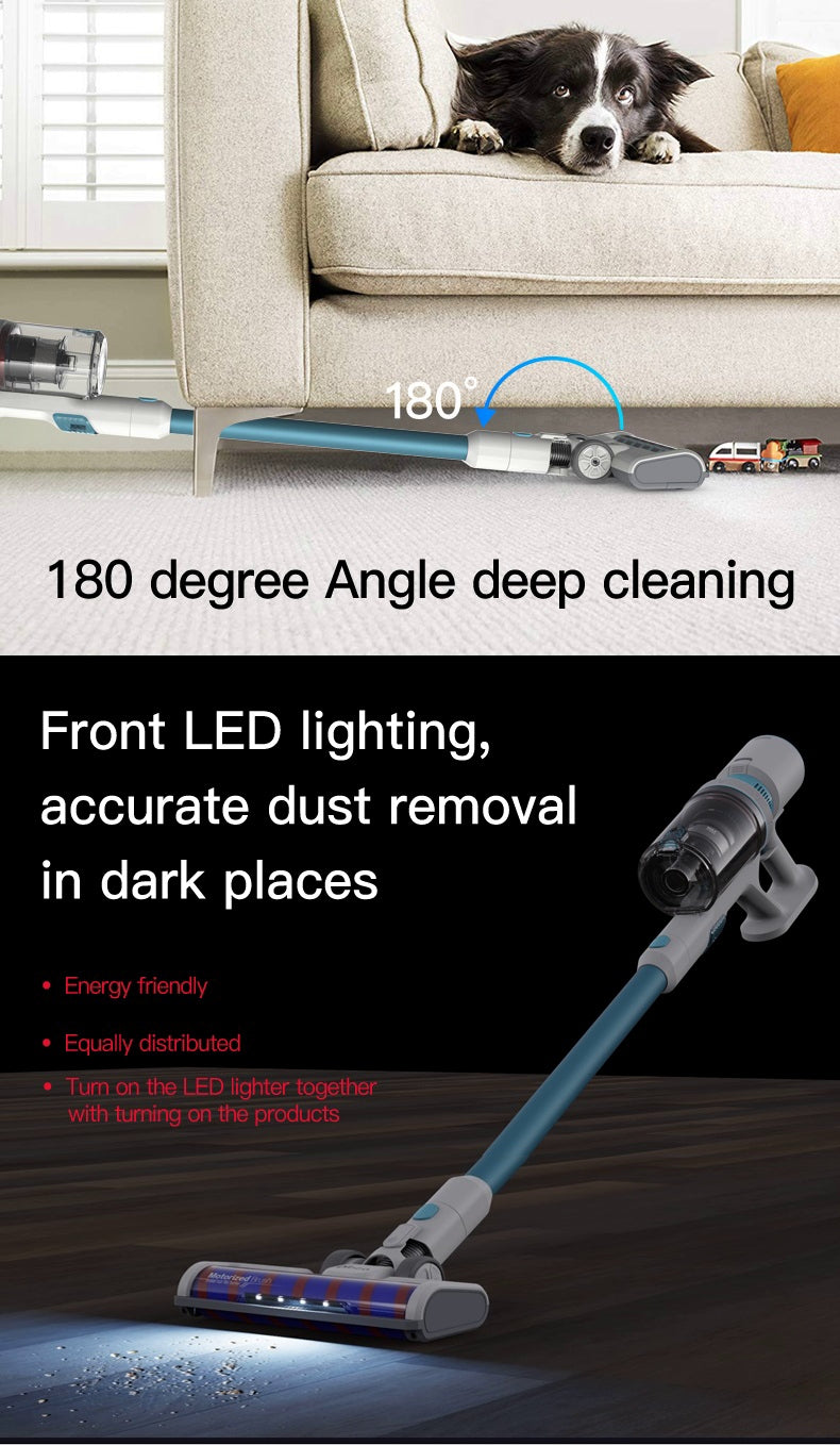 Dibea F20 Pro Innovative Stick Vacuum technology, optimizing suction power for thorough dirt removal. | Blue Chilli Electronics.