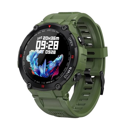 Karen M K22 Smartwatch: Immersives Seherlebnis mit 1,28-Zoll-HD-IPS-Display. | Blue Chilli Electronics.