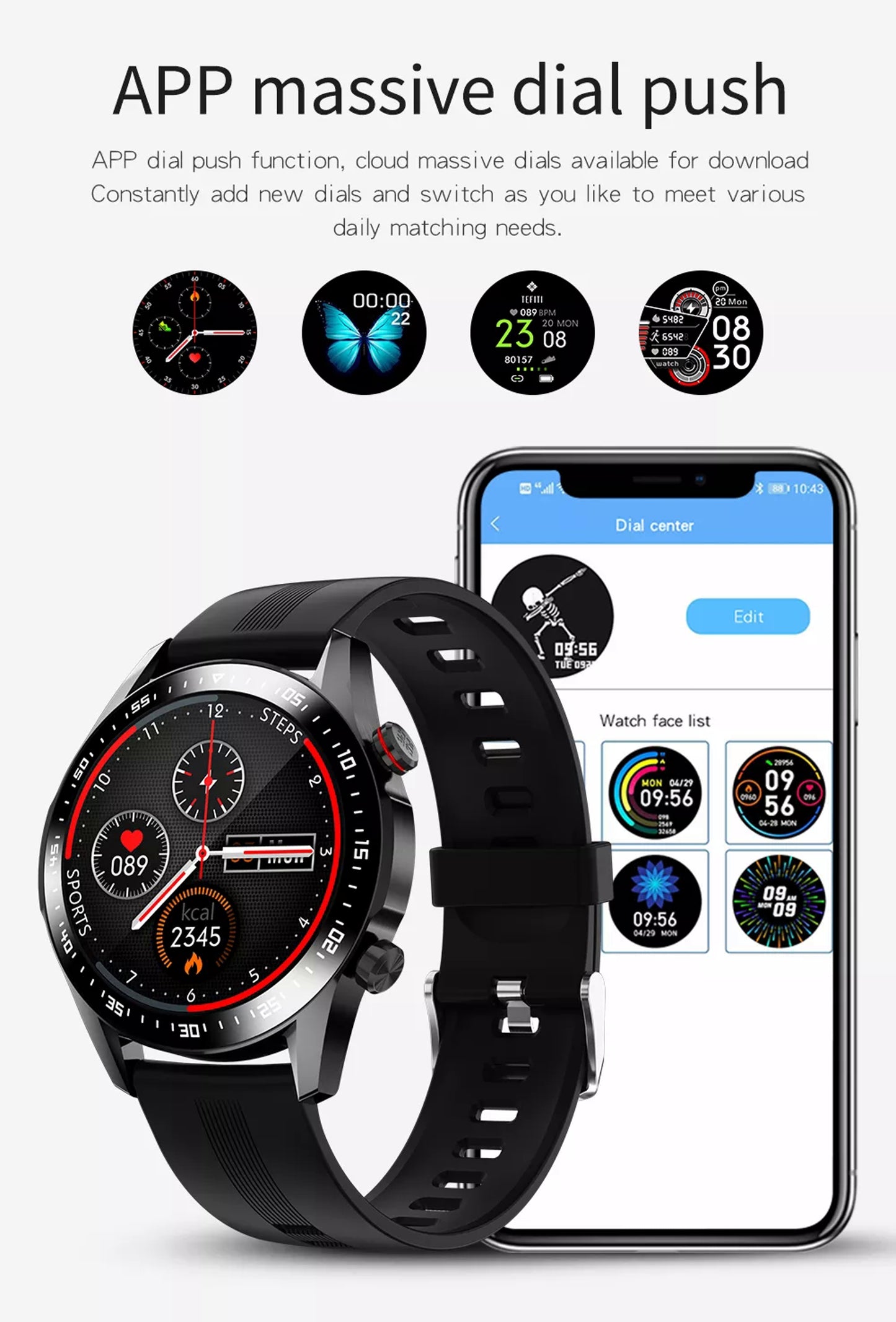 Nanway E12 Smartwatch: Seamlessly connect with call function. | Blue Chilli Electronics.