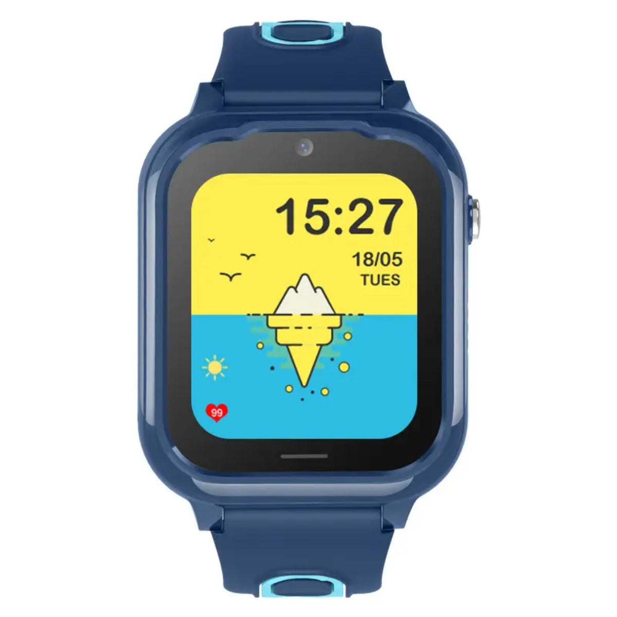 Sentar D38 Kinder-Smartwatch 1,6" 4G GPS SOS Videotelefonie IPX7 - Blaues Model - Profilbild