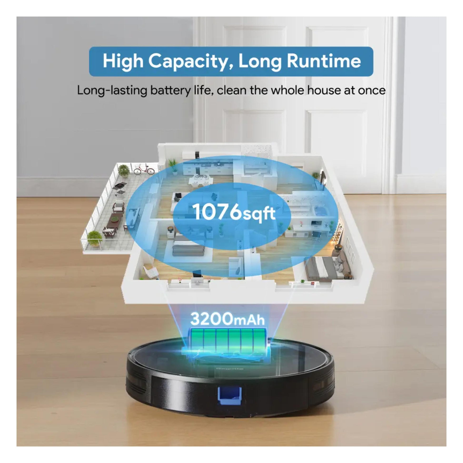 Hands-free cleaning with a robotic vacuum companion. | Blue Chilli Electronics.