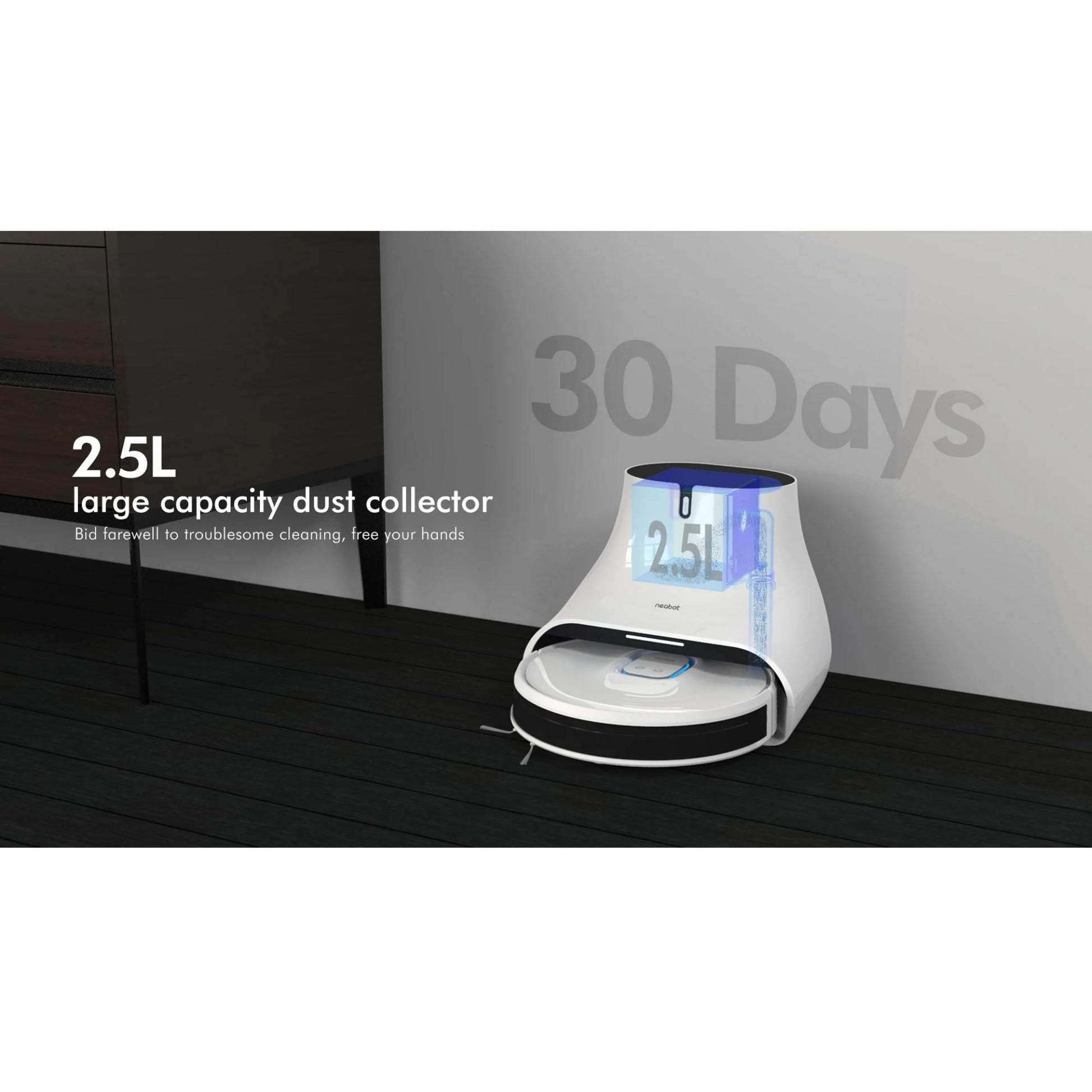 Neabot Q11 Roboterstaubsauger für ungestörte Reinigungssitzungen. | Blue Chilli Electronics.