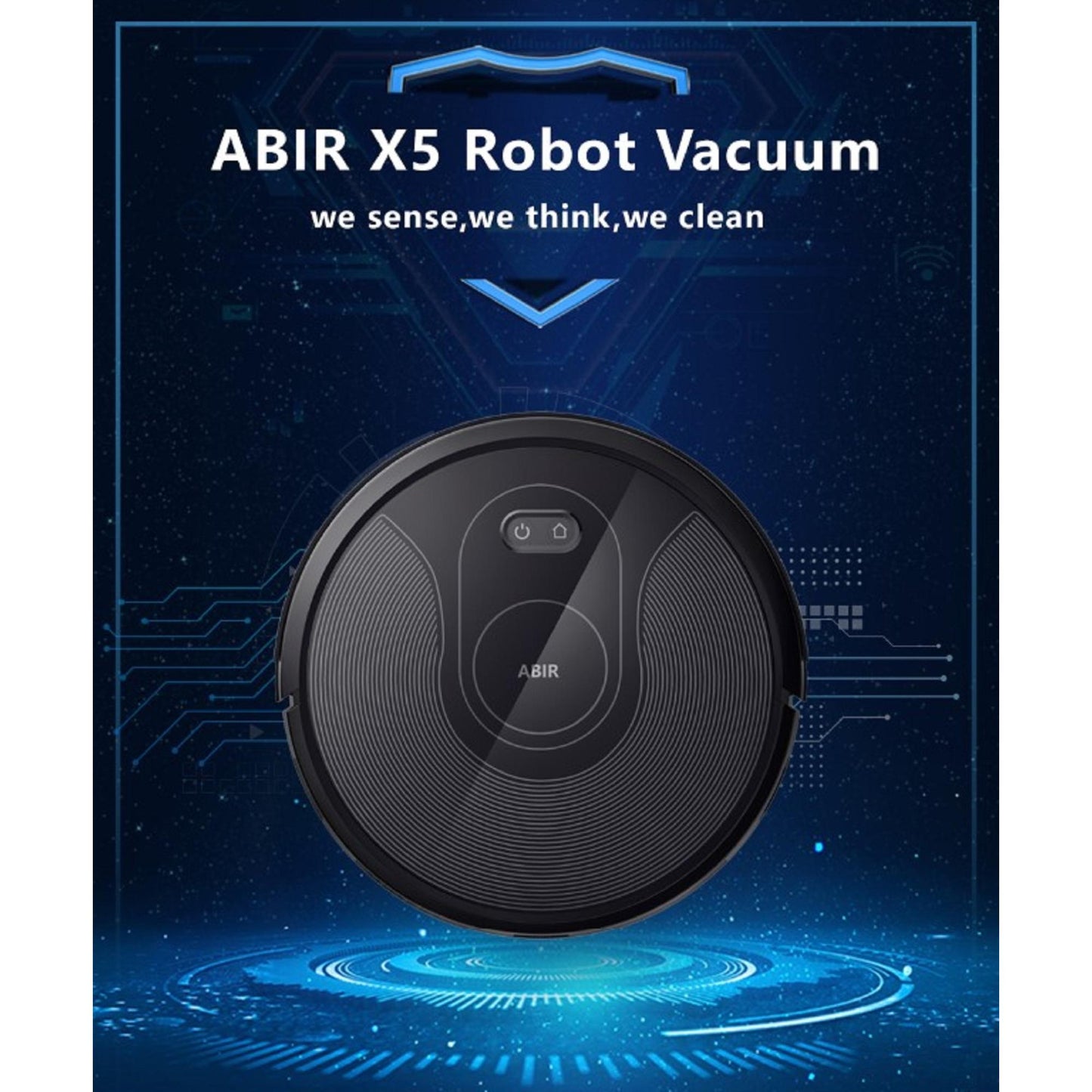 ABIR X5 Innovative cleaning companion, the robot vacuum, keeping floors pristine. | Blue Chilli Electronics. 