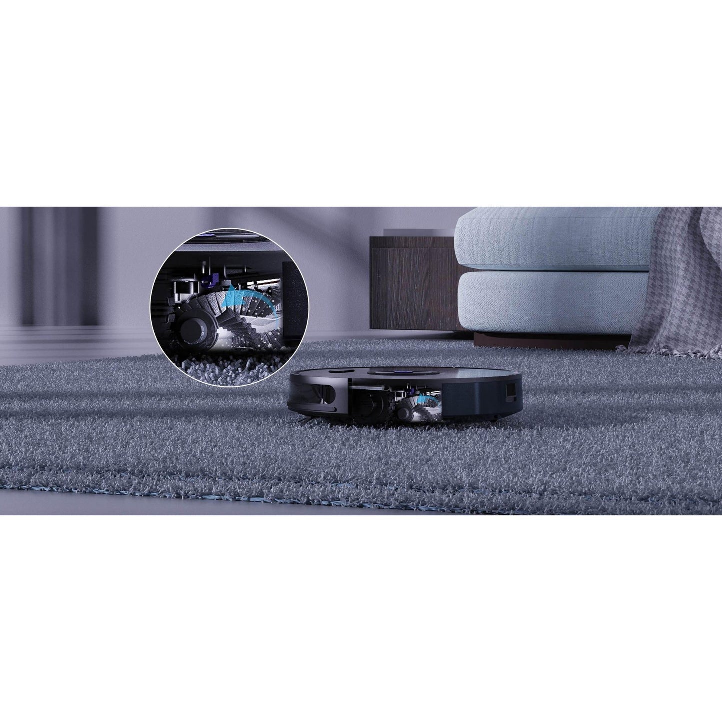 Innovative robot vacuum effectively removing dust and debris. | Blue Chilli Electronics.