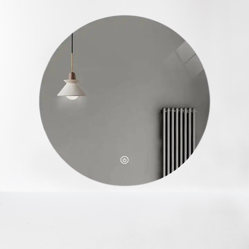 Circular Wall LED Mirror, Touch Sensor, Anti Fog