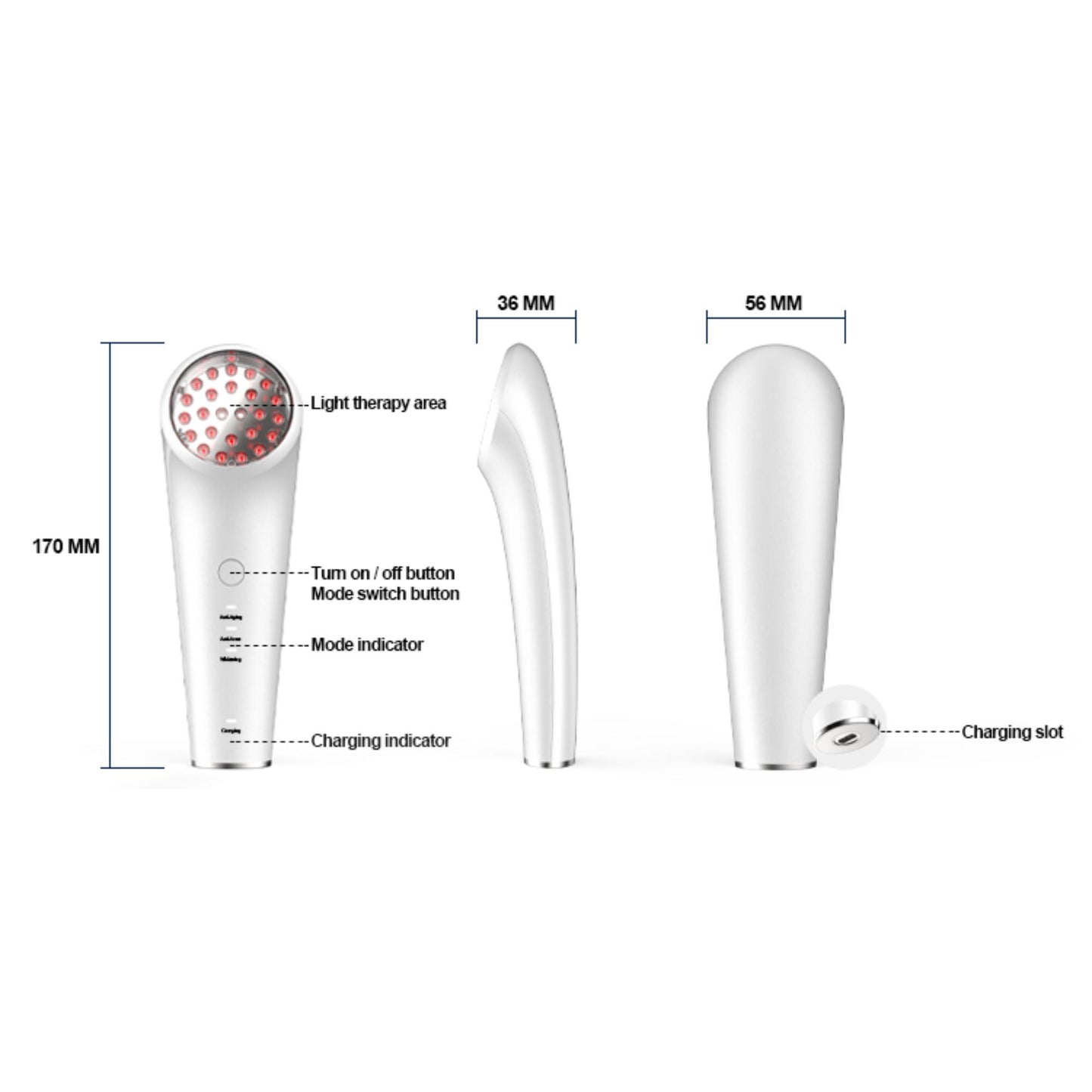 Strahlender Teint für unterwegs: Jiumei HQ-B005 tragbares Beauty Tool. | Blue Chilli Electronics.