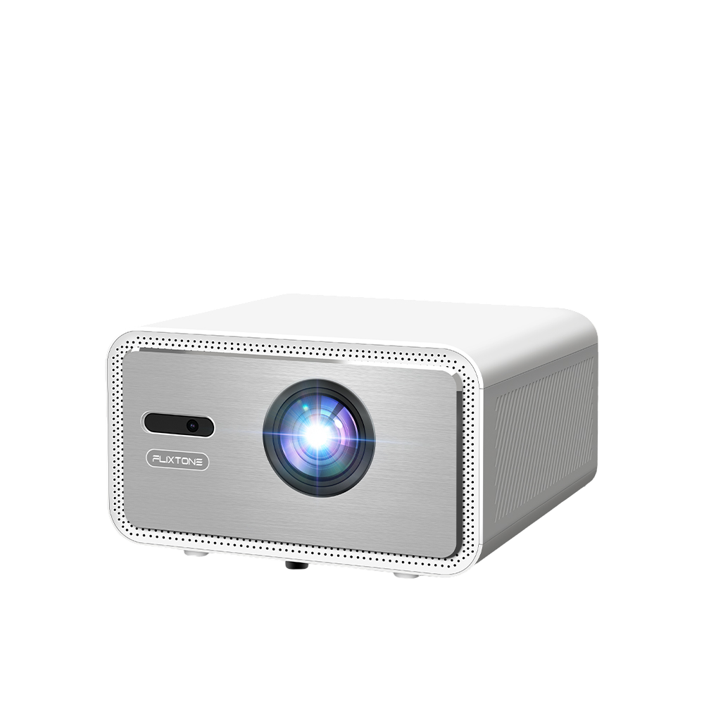 Heimkino-Projektor, 900 ANSI, Full HD 1080p, Android 12, Autofokus und Trapezkorrektur