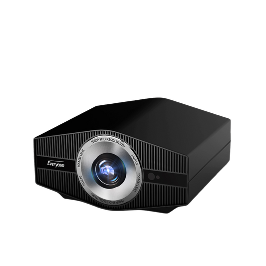 LCD-Projektor Full HD 1080p – 700 ANSI Lumen, 70–260 Zoll, Android 12, Autofokus, 20W Lautsprecher