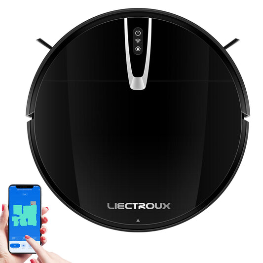 LIECTROUX V3S Pro Roboterstaubsauger mit intelligenter Navigation für nahtlose Reinigung. | Blue Chilli Electronics.