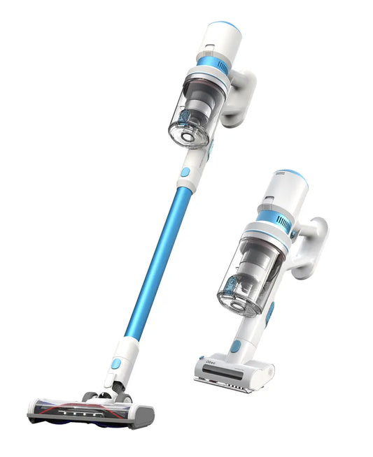 Dibea F20 Pro Versatile Stick Vacuum, effortlessly transitioning between floors, carpets, and rugs. | Blue Chilli Electronics.