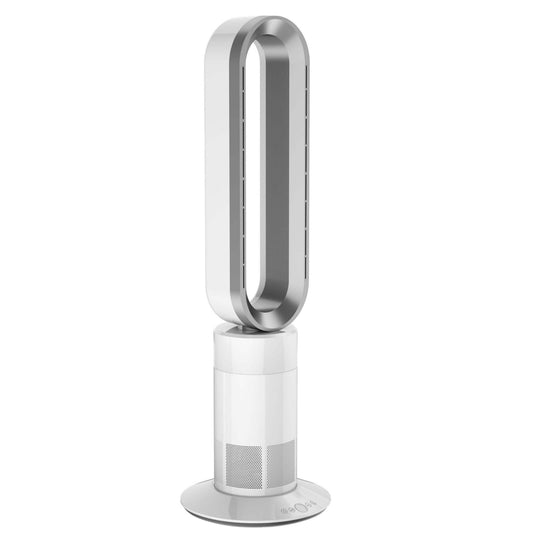 Heißer und kühler blattloser Turmventilator: Inklusive Kippschutz. | Blue Chilli Electronics.