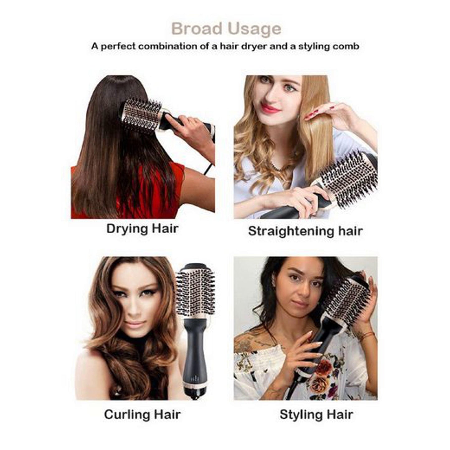 Ulelay SM5250 Professional Hot Air Brush with Negative Ions. | Blue Chilli Electronics.