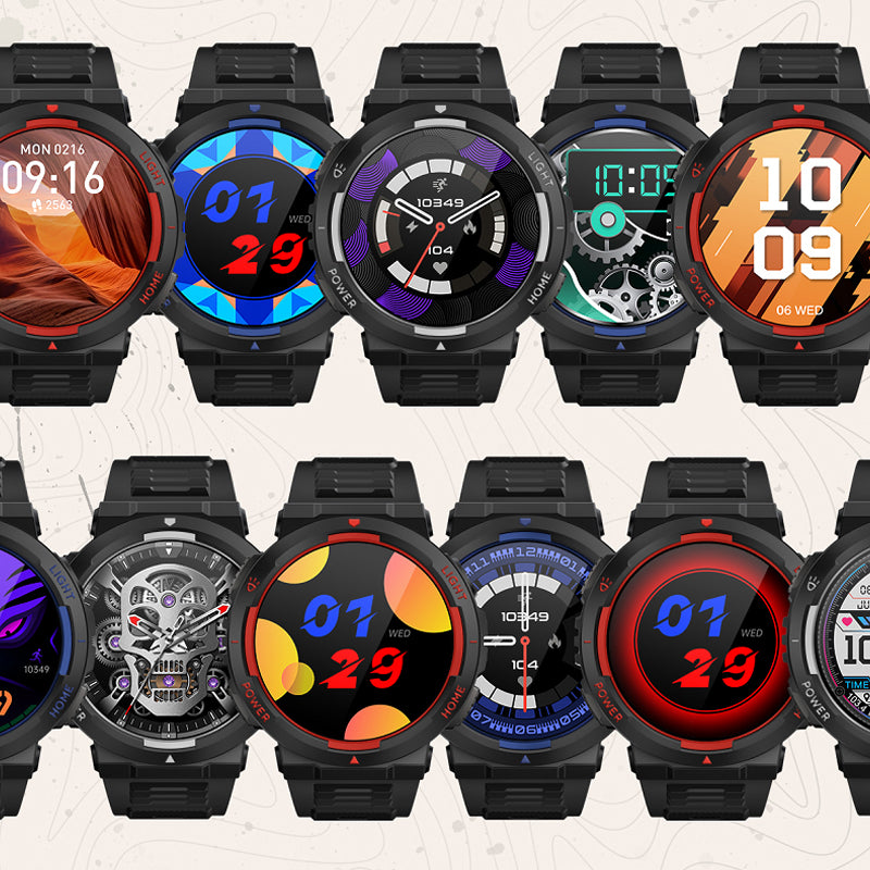KT75 Outdoor Smartwatch mit Taschenlampe