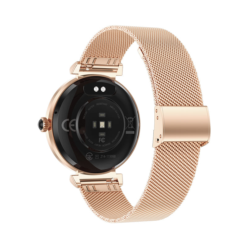 NX7 Pro Damen Smartwatch AMOLED Rund