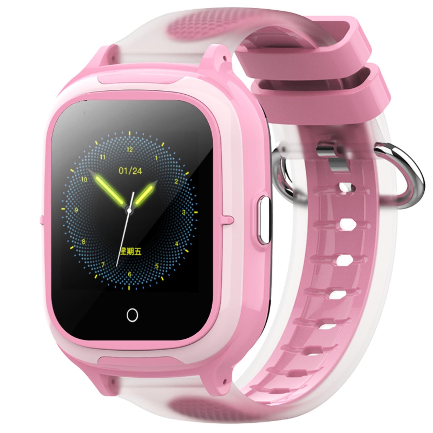 Valdus DF55 Kinder-Smartwatch: 1,4-Zoll-Display, 700mAh-Akku, unterstützt 4G(FDD+TDD), Positionierungs-GPS, SOS-Funktion. | Blue Chilli Electronics.