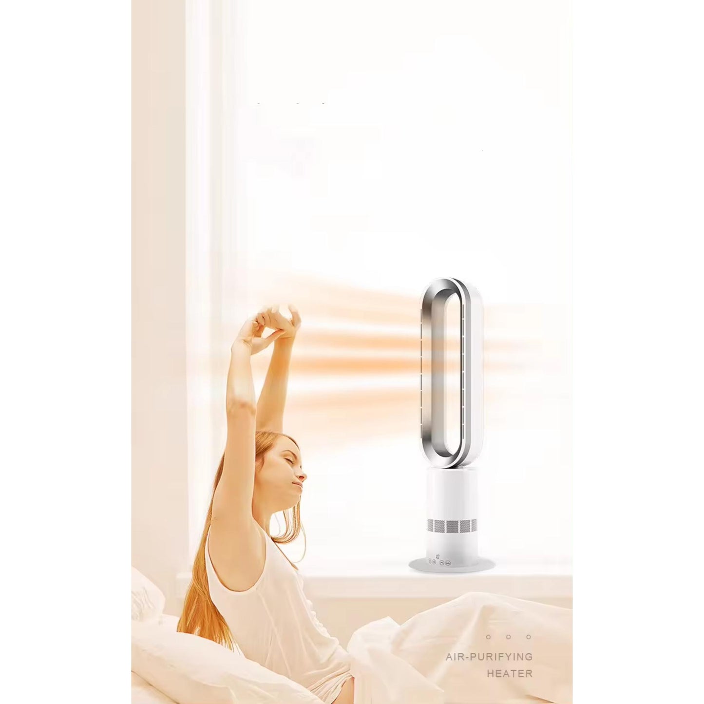 Ferngesteuerter Turmventilator mit Zeitschaltuhr für komfortablen Betrieb. | Blue Chilli Electronics.