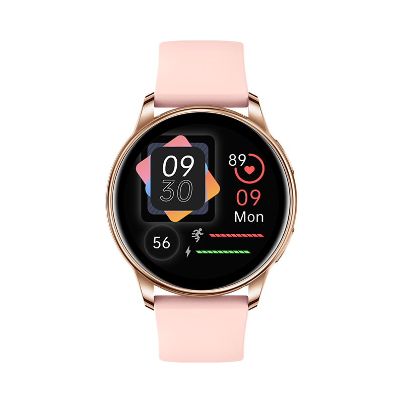 KM10 Smartwatch 1,3" HD Rund Display iOS Android