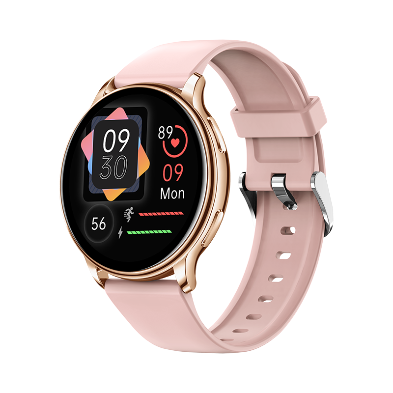 KM10 Smartwatch 1,3" HD Rund Display iOS Android