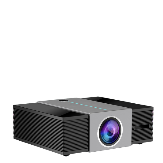 LCD-Projektor Full HD 1080p – 900 ANSI Lumen, 45–200 Zoll, Android 12, Dolby Audio, WiFi 6, Autofokus