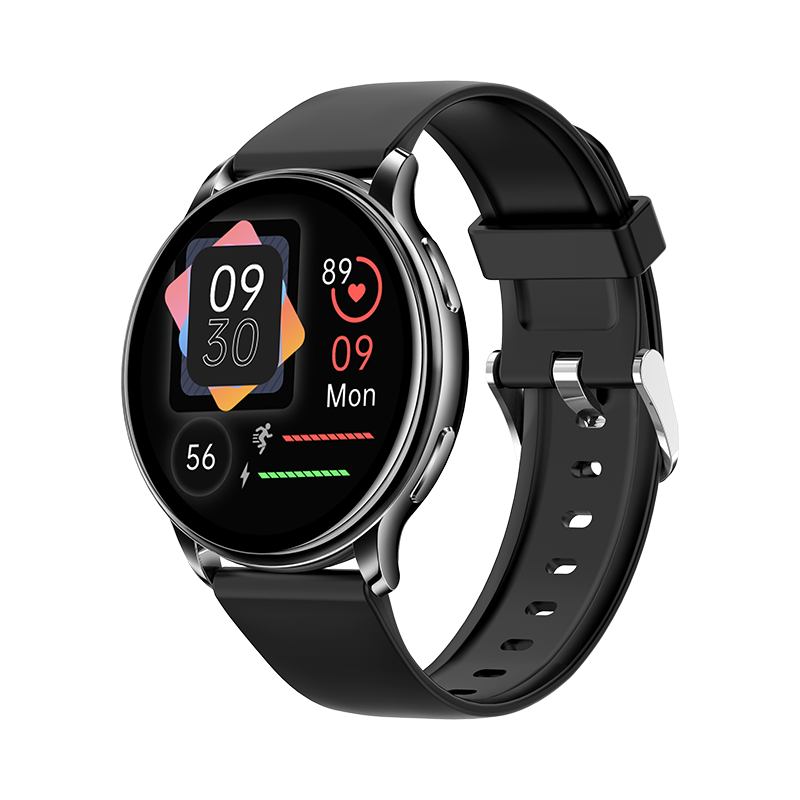 KM10 Smartwatch 1,3" HD Rund Display iOS Android