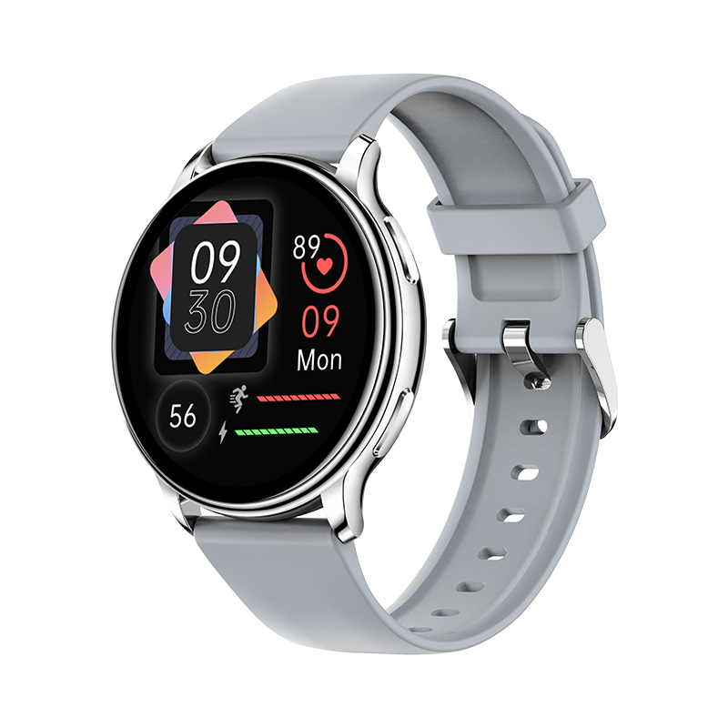 KM10 Smartwatch 1,3" HD Rund Display iOS Android