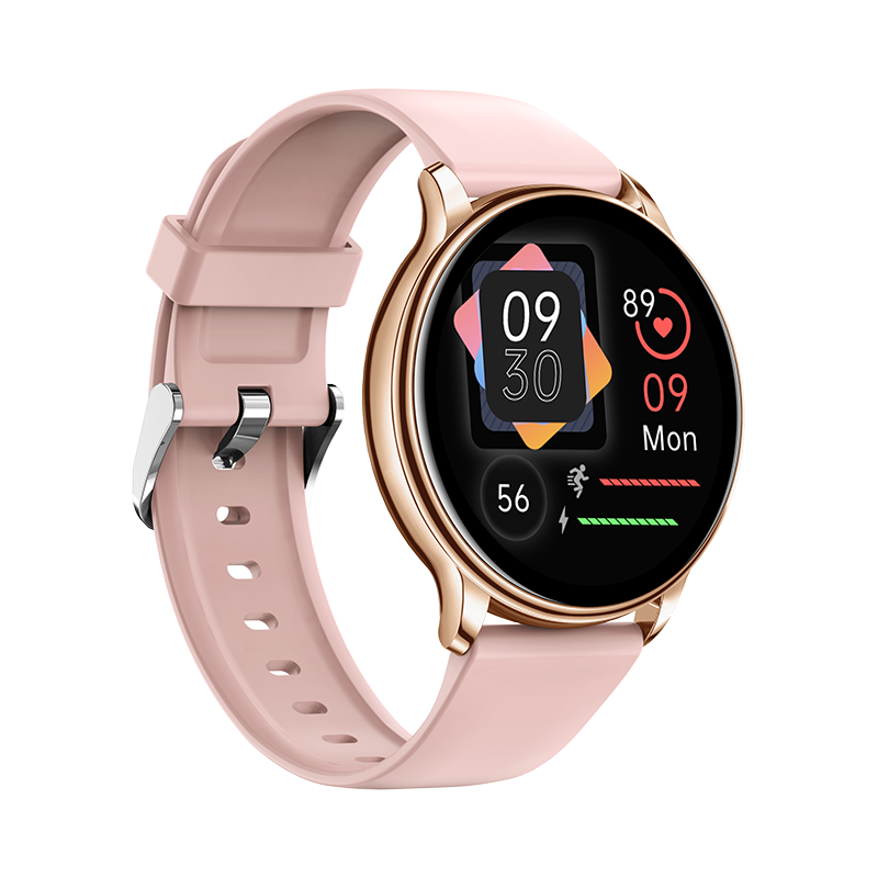 KM10 Smartwatch 1,3" HD Rund Display iOS Android