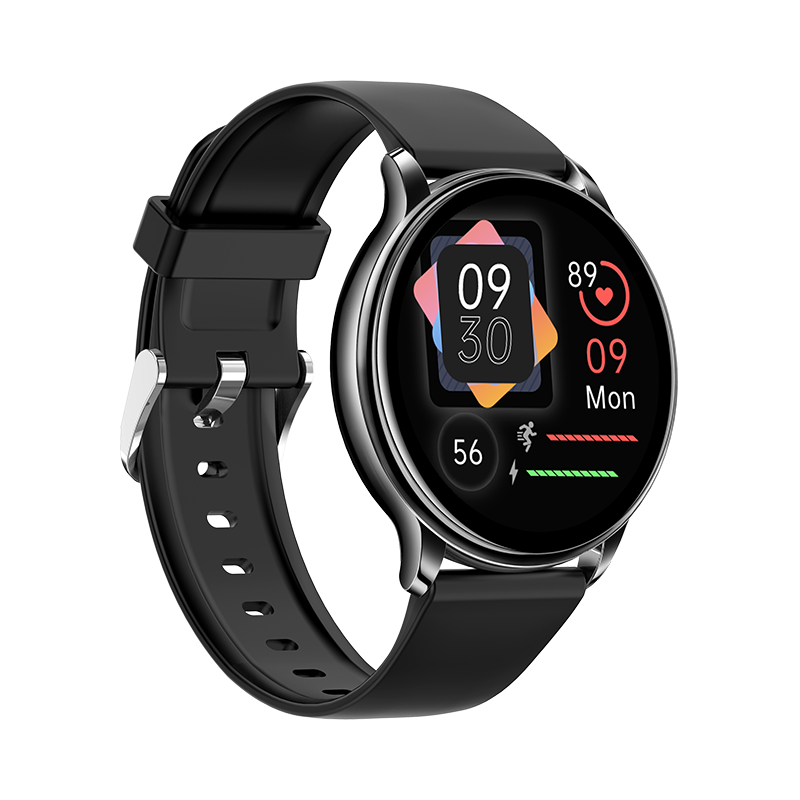 KM10 Smartwatch 1,3" HD Rund Display iOS Android
