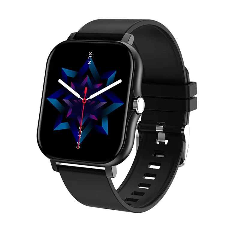 Smartwatch mit Touchscreen und Telefonfunktion – Herzfrequenzmessung, Musiksteuerung, Fitness-Tracker