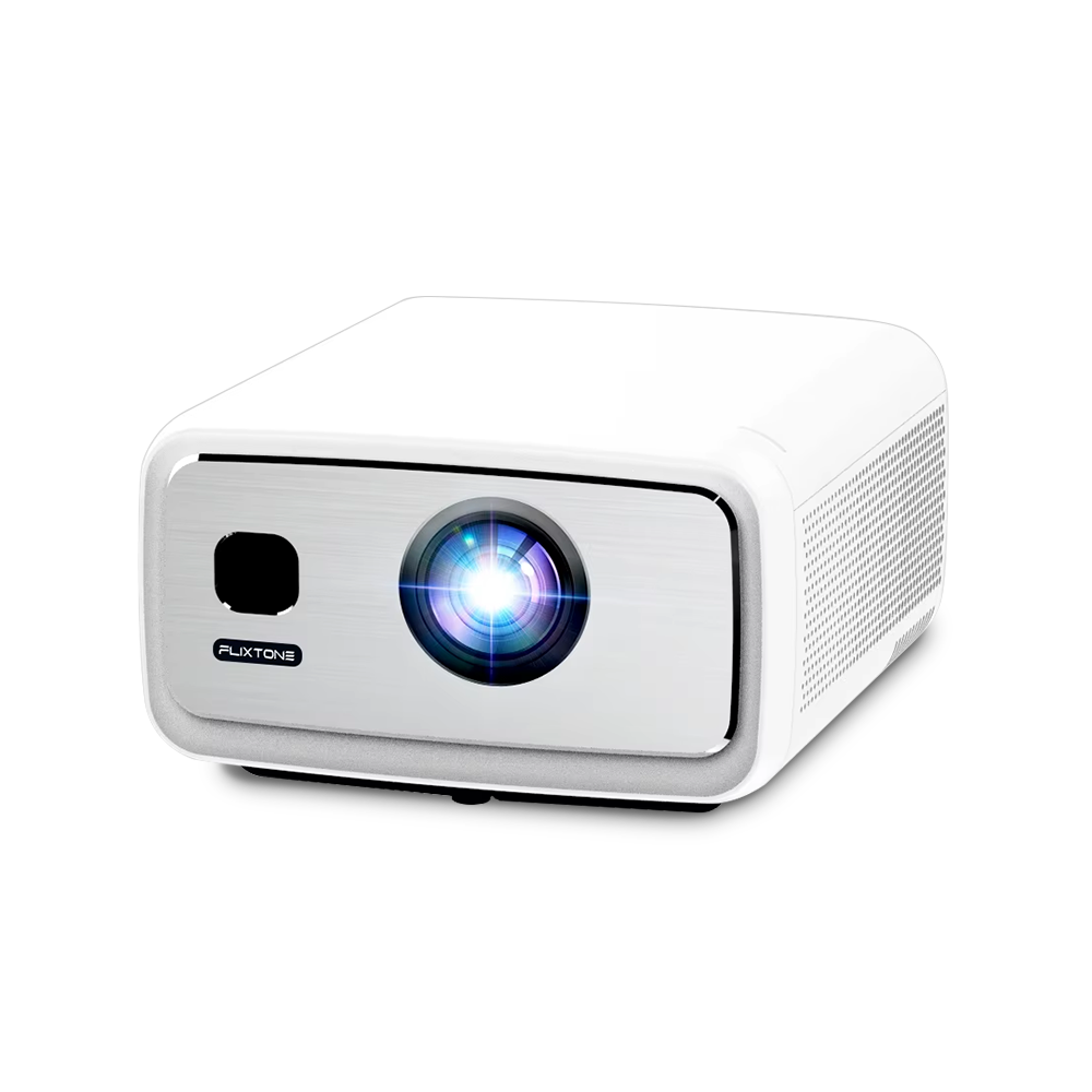 LCD-Projektor Full HD 1080p – 1600 ANSI Lumen, Android 15, 3x10W HiFi, Autofokus, MEMC, HDR, 4K