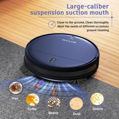 ONSON BR151 Robot Vacuum Cleaner with Large-Caliber suspension suction mouth. | Blue Chilli Electronics.