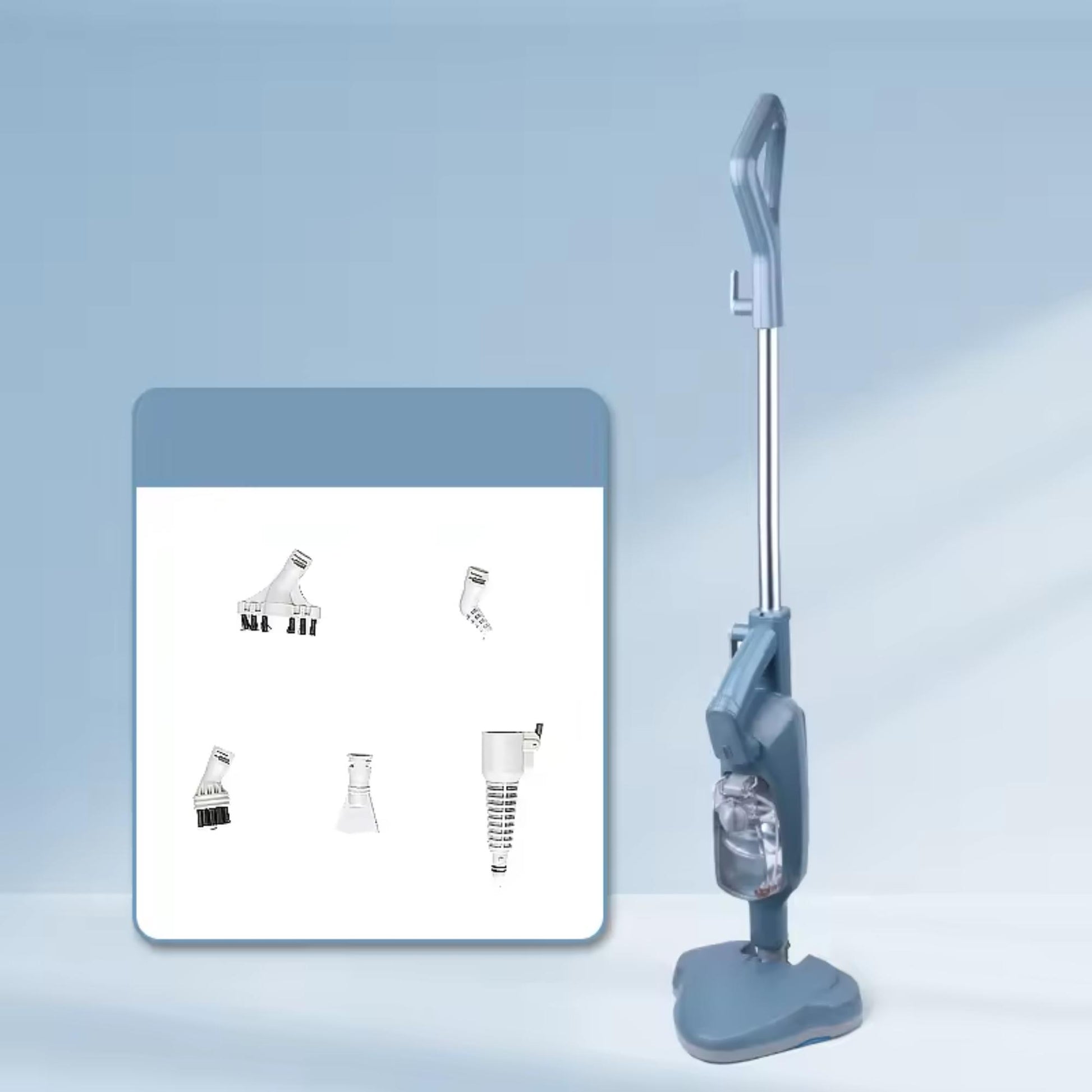 ZEK K5 Handgeführter Nass- und Trockendampfreiniger Absorptionsmop: Effiziente Dampfreinigungstechnologie für tiefe und hygienische Ergebnisse. | Blue Chilli Electronics.