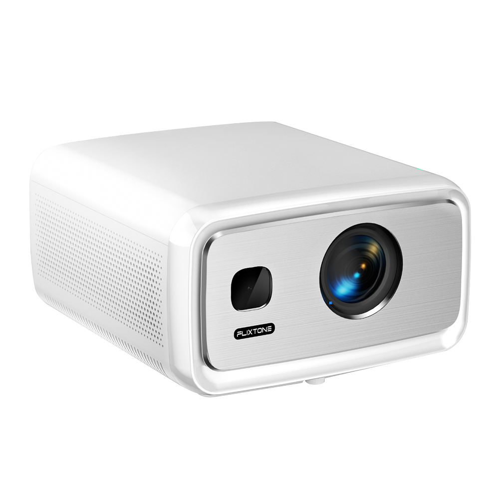 LCD-Projektor Full HD 1080p – 1600 ANSI Lumen, Android 15, 3x10W HiFi, Autofokus, MEMC, HDR, 4K