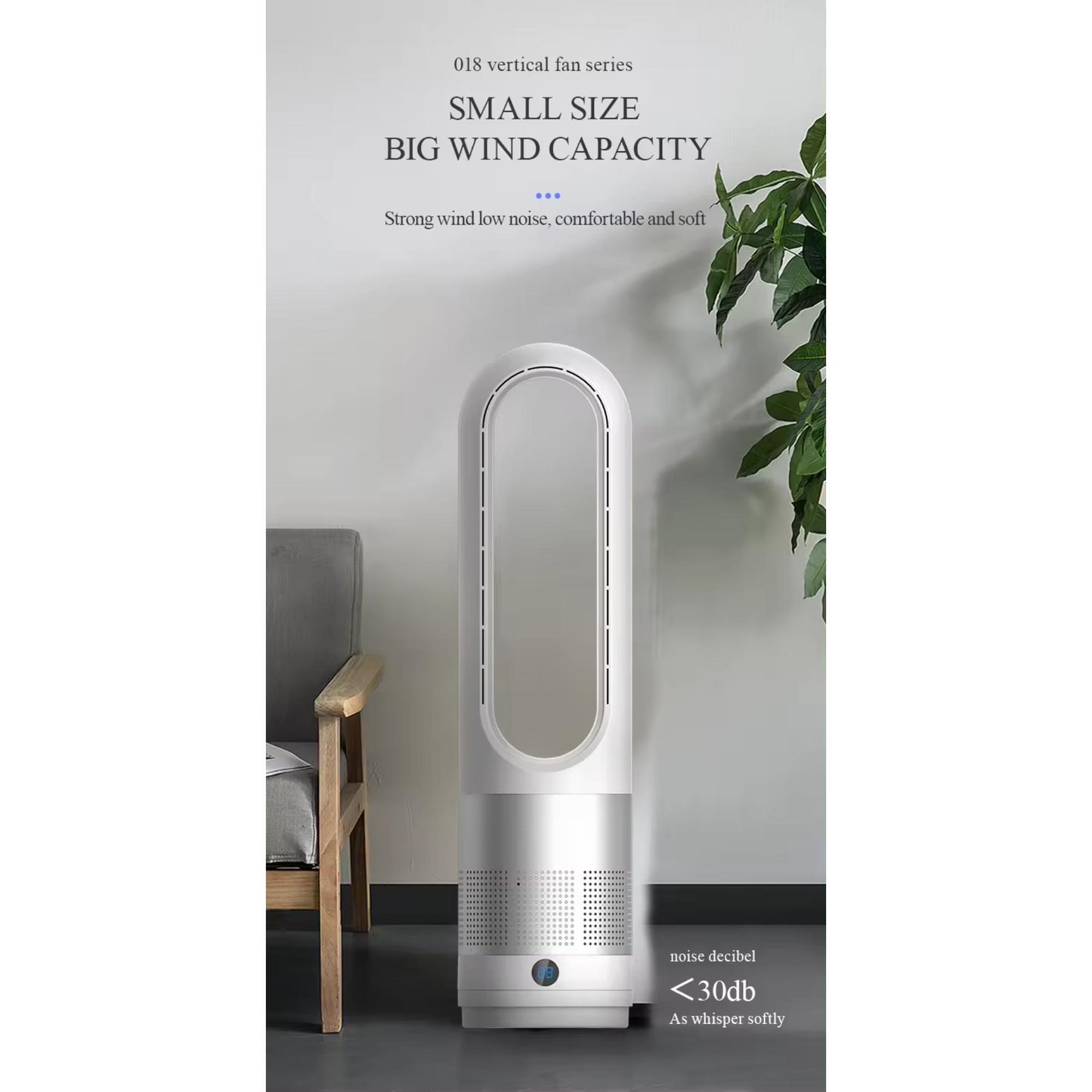 Luftreinigungsventilator mit HEPA-Filter - Fernbedienung und Timer-Funktion. | Blue Chilli Electronics.