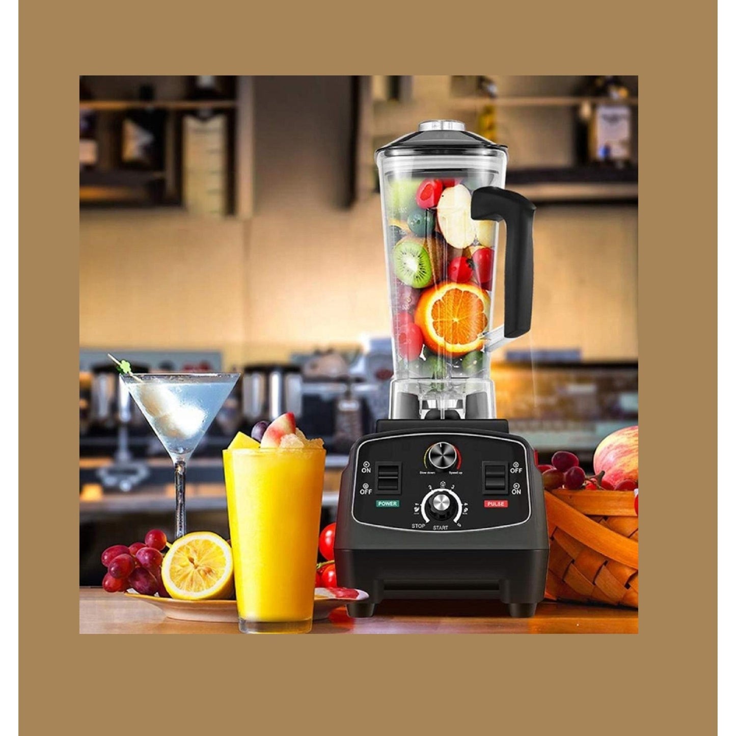 Premium-Edelstahlklingen im Amity HS202 Küchenmixer. | Blue Chilli Electronics.