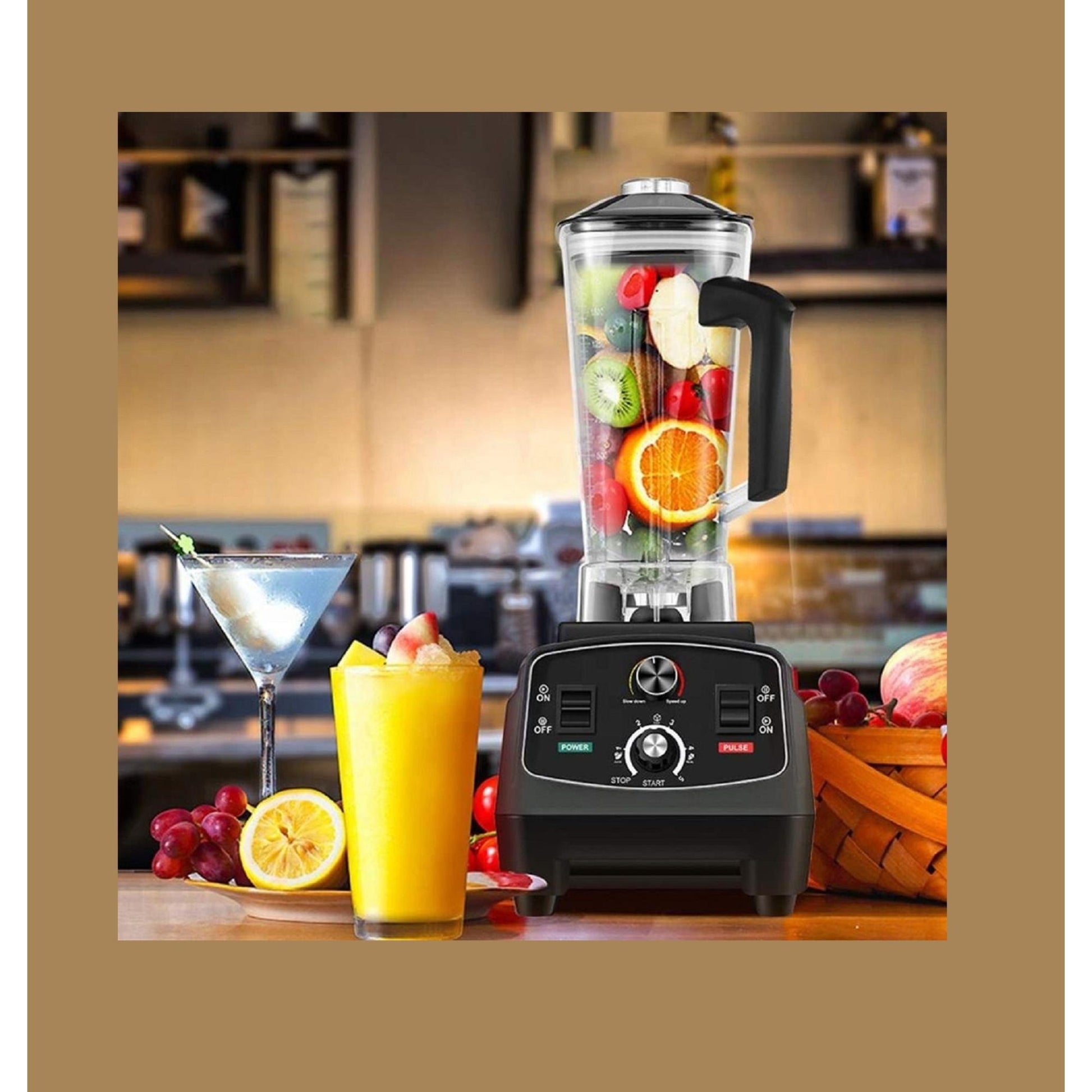 Premium-Edelstahlklingen im Amity HS202 Küchenmixer. | Blue Chilli Electronics.