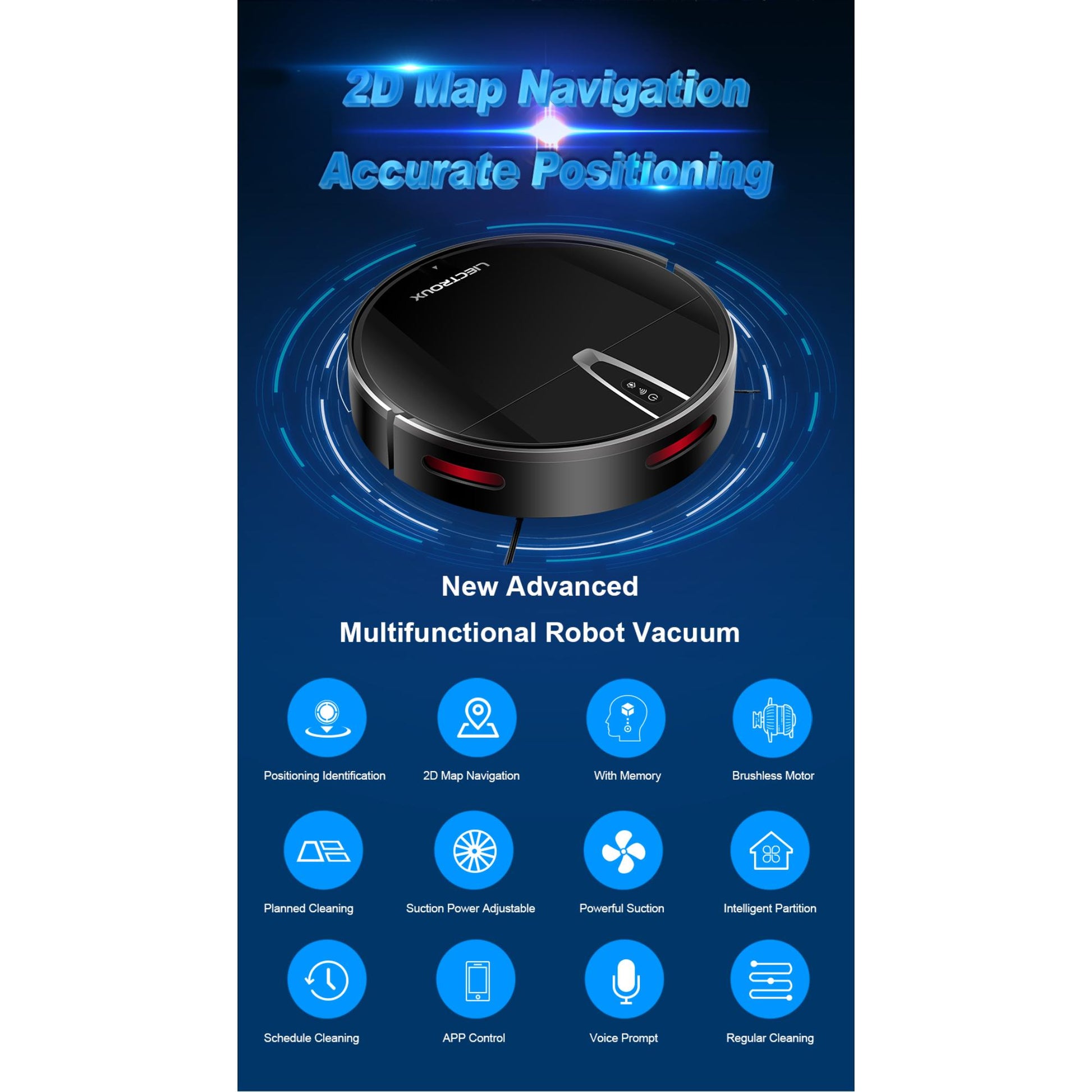 LIECTROUX V3S Pro - Smarter Saugroboter