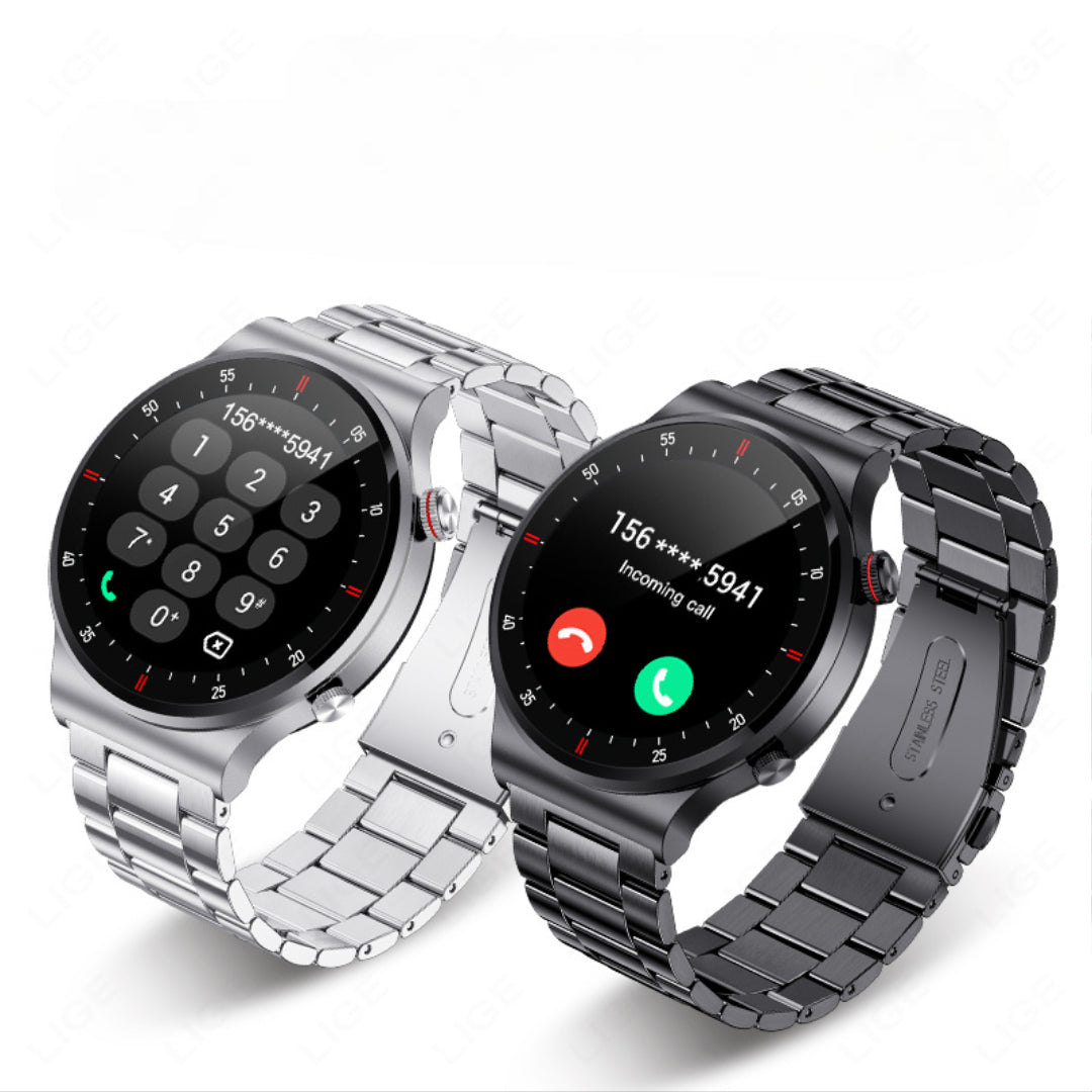 Smartwatch mit NFC-Zahlung, Bluetooth-Anruf, IP67-Wasserschutz, Herzfrequenz- & Schlaftracker – Unisex