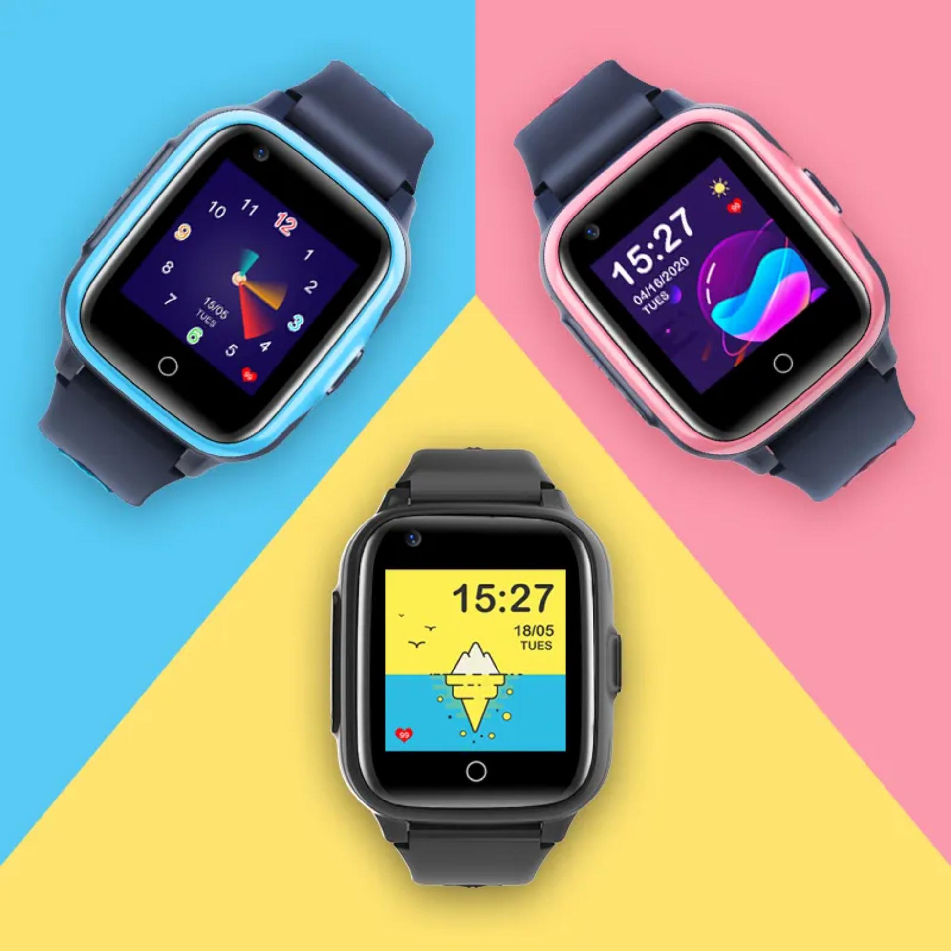 Smartwatch für Kinder - Valdus D31, 1,4-Zoll-Display, 700mAh-Akku, 4G FDD-Konnektivität, Echtzeit-GPS-Ortung. | Blue Chilli Electronics.