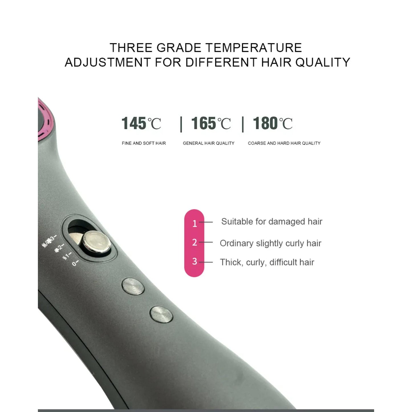Sofortige Ergebnisse: Hattaker HK-720 Haarglättungsbürste mit 30-Sekunden-Aufheizung. | Blue Chilli Electronics.