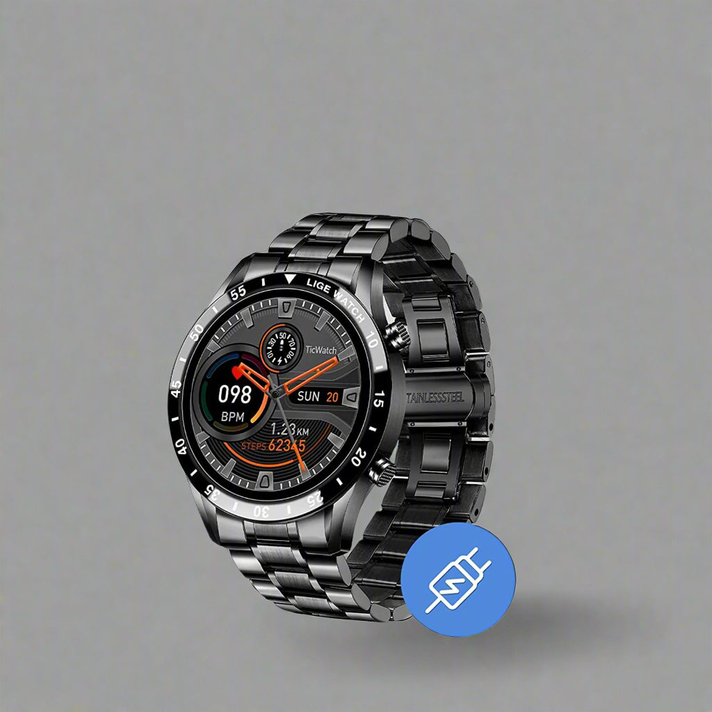 Lige BW0189 Smartwatch: Wasserdicht und langlebig mit einer IP67-Bewertung, perfekt für jedes Abenteuer. | Blue Chilli Electronics.