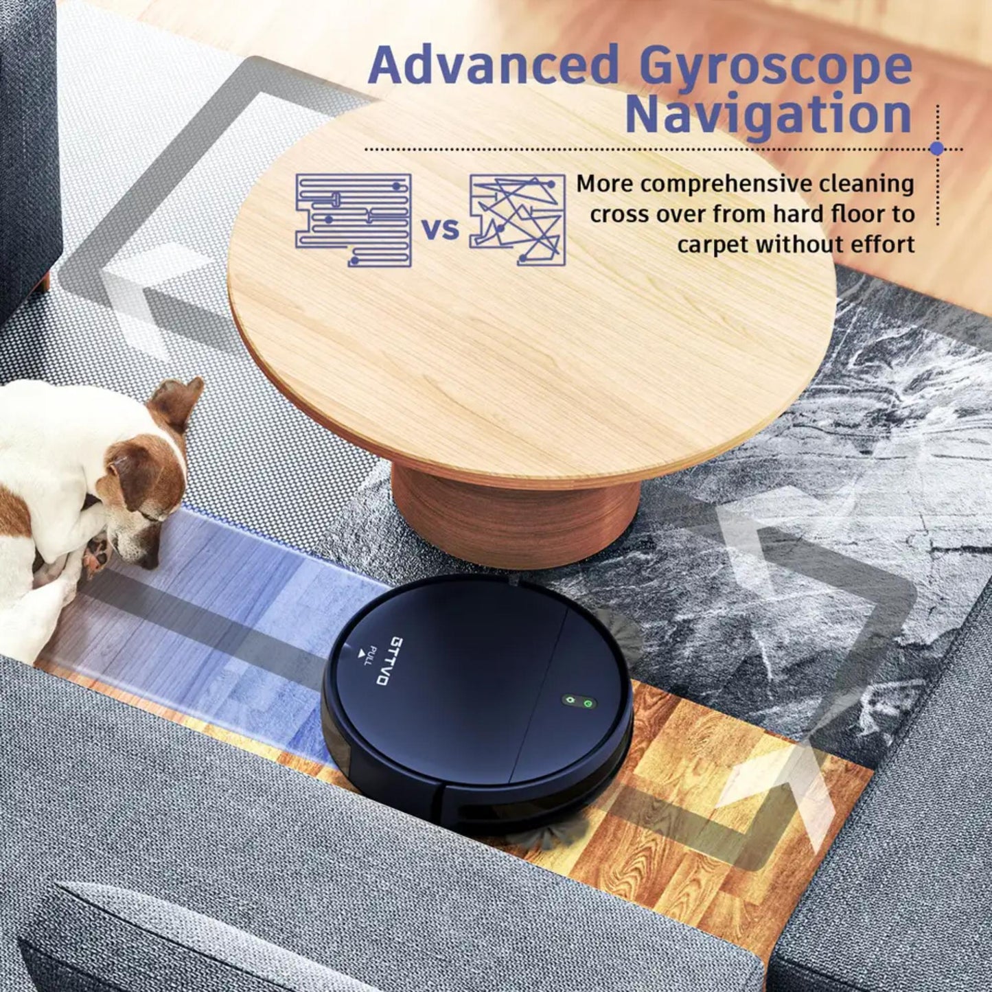 ONSON BR151 Robot Vacuum Cleaner with advanced Gyroscope Navigation. | Blue Chilli Electronics.