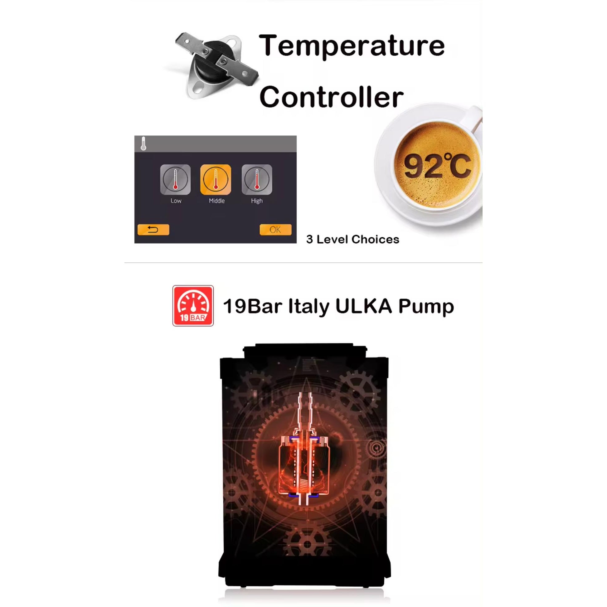 Colet Q007: Selbstreinigende Espresso-Kaffeemaschine für mühelose Wartung. | Blue Chilli Electronics.
