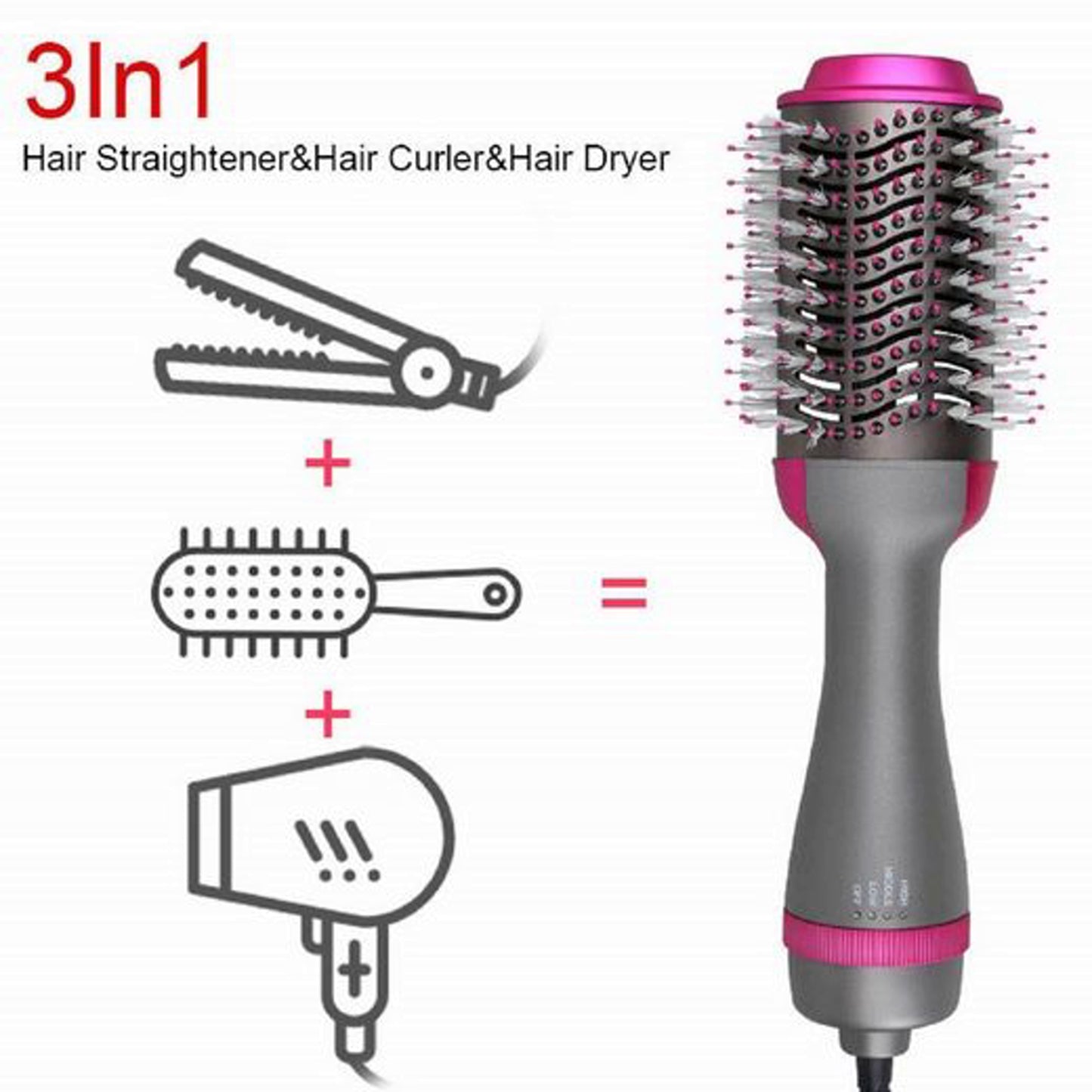 Ulelay SM5250 Hot Air Brush with Negative Ion Technology. | Blue Chilli Electronics.
