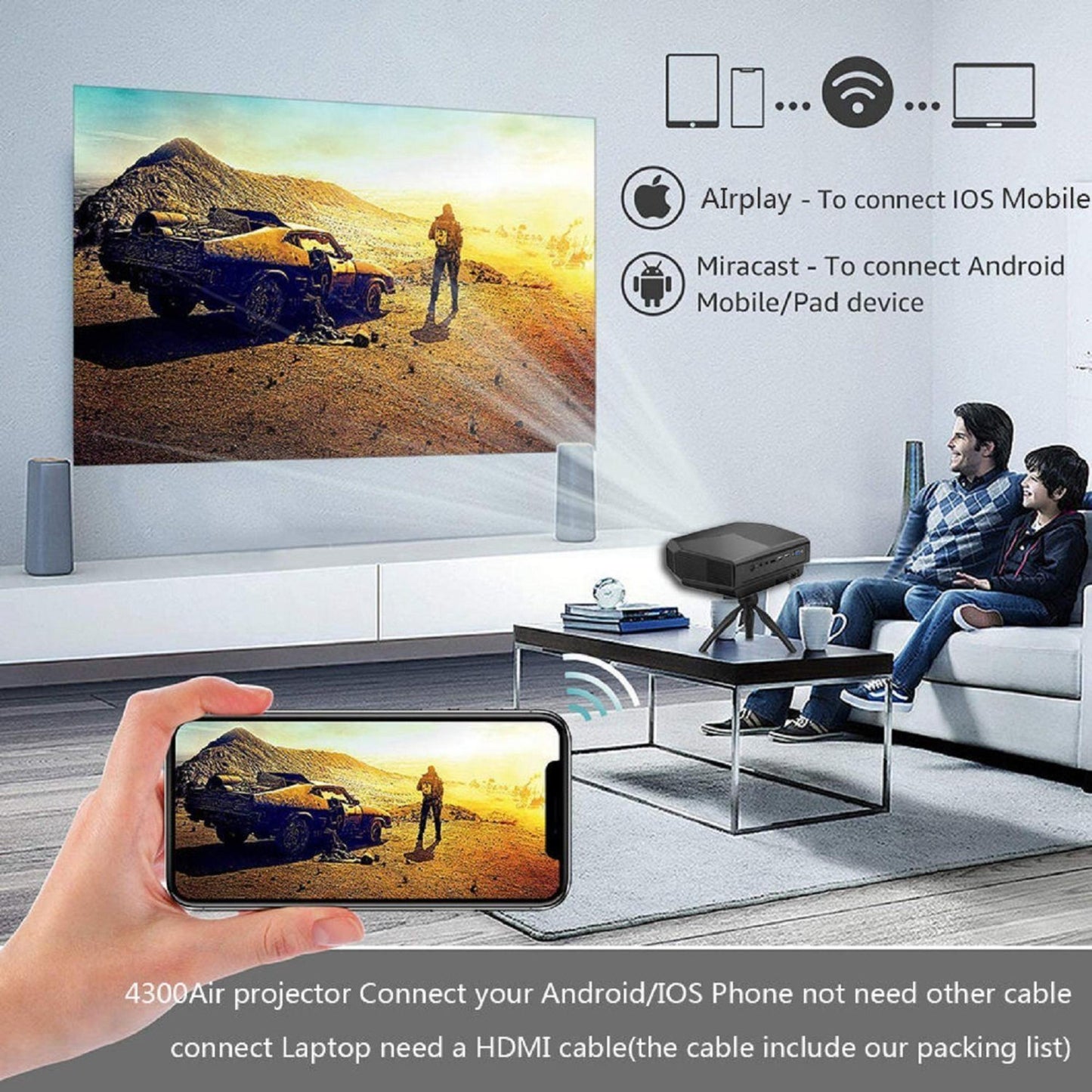 Transjee A4300 Pro: Verbessern Sie Ihre Unterhaltung mit der Klarheit der Full HD-Auflösung. | Blue Chilli Electronics.