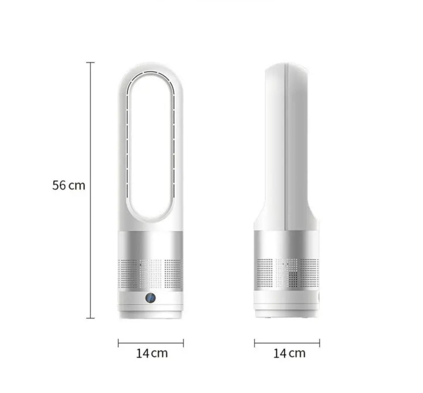 Faryuan UML-018 Portable Rotorless Tower Fan | 40W Motor 8000 rpm, HEPA, Remote Control with Timer 