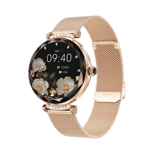 NX7 Pro Damen Smartwatch AMOLED Rund