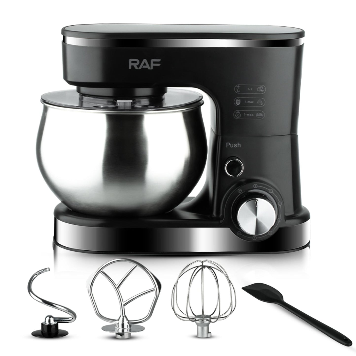 Überhitzungsschutz zur Sicherheit im RAF R-6675 Mixer enthalten. | Blue Chilli Electronics.